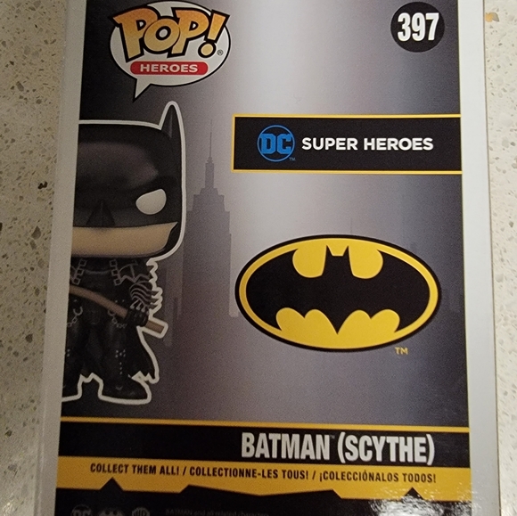 Pop Heroes Funko Pop Batman (SCYTHE) #397 2021 Summer Limited Edition - Picture 4 of 4